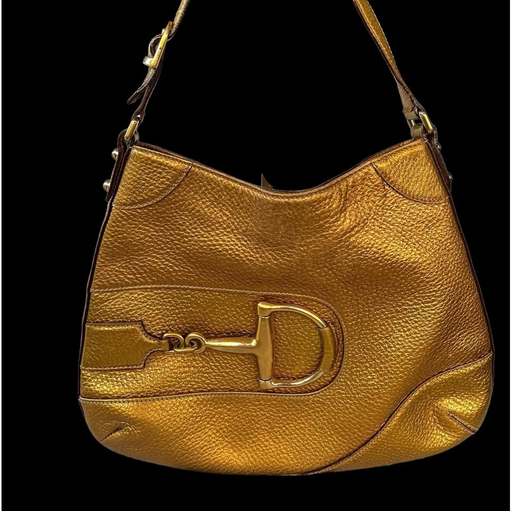 Gold Gucci Horsebit